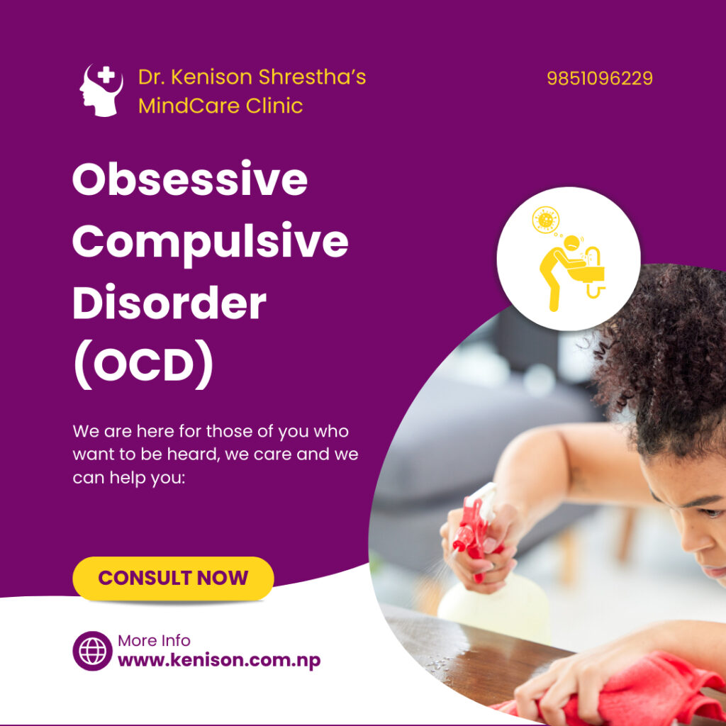 This is the image with text overlays "Obsessive Compulsive Disorder (OCD)"